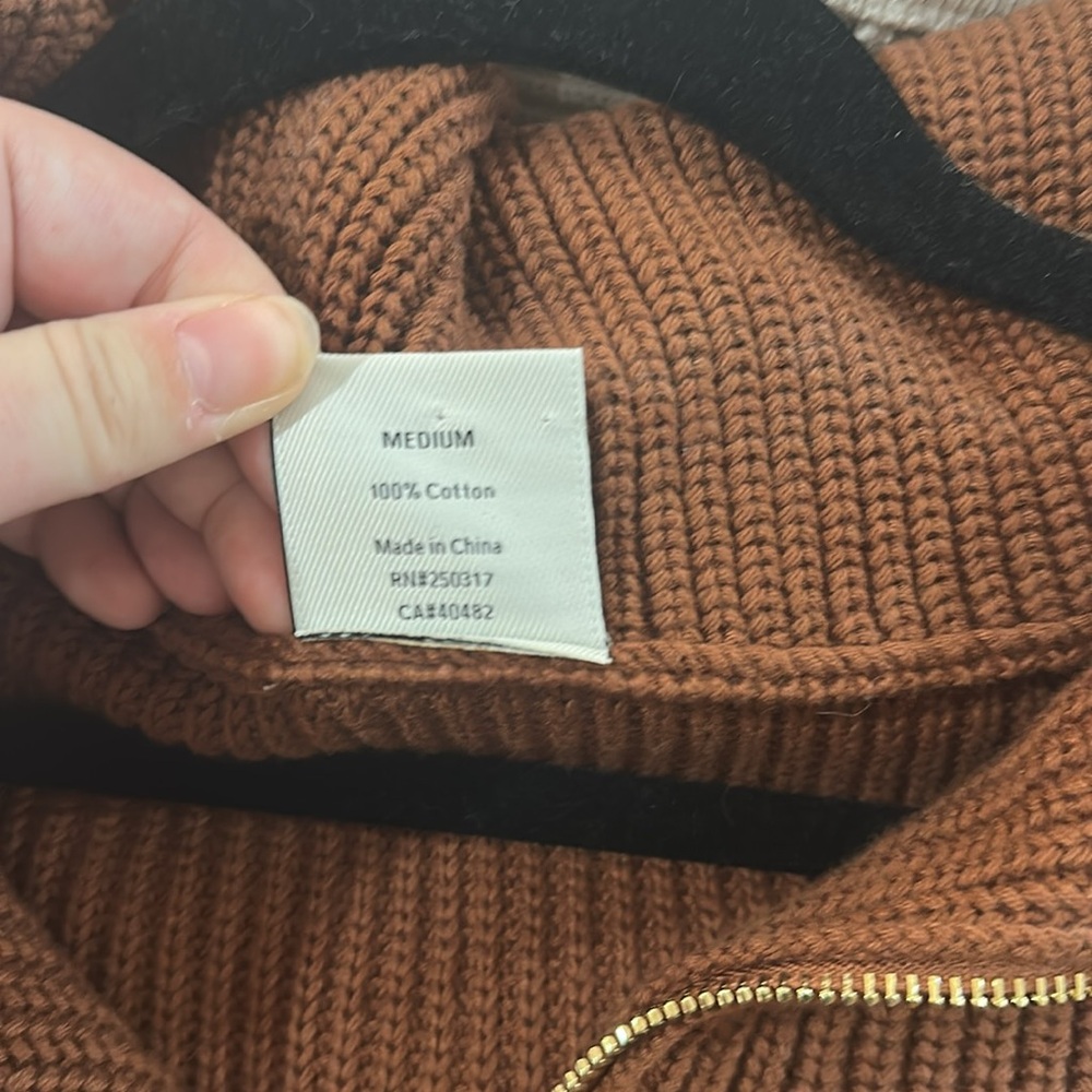 Varley Ribbed Half Zip Pullover - image 3